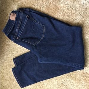 American eagle skinny jeans 14